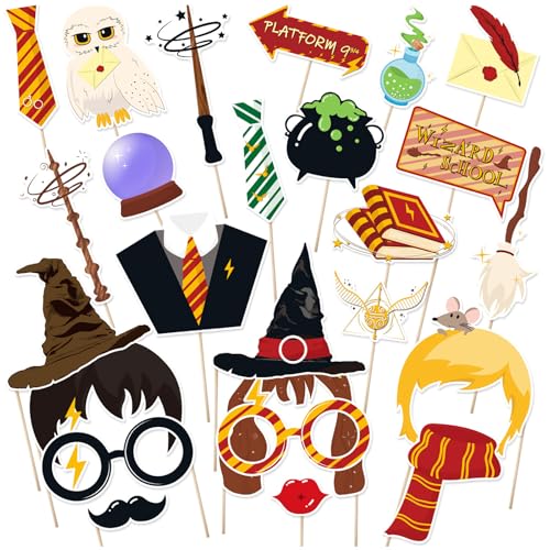 25 Magical Wizard Photo Booth Props for Kids' Parties