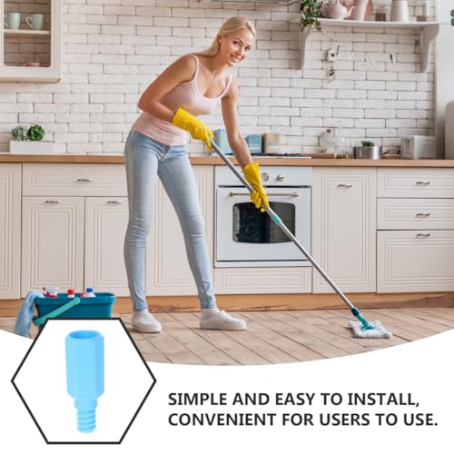 PACKOVE Threaded Mop Handle Adapter for Broom Handles & Extension Poles