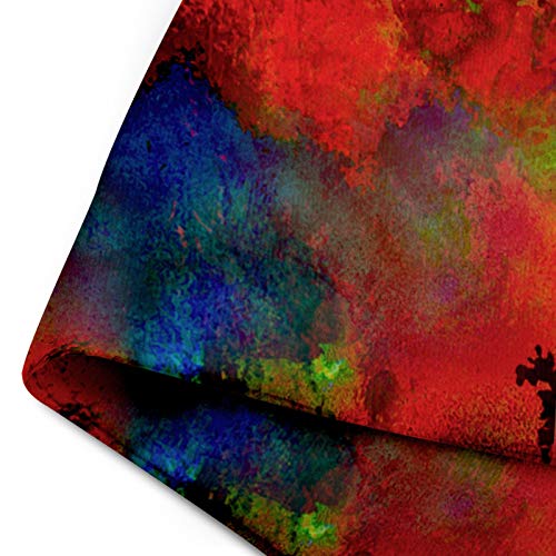 Emvency 18x18 Inch Colorful Abstract Watercolor Throw Pillow Cover