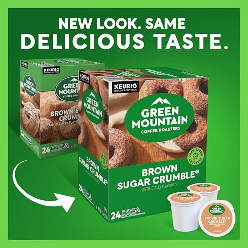 Green Mountain Coffee Brown Sugar Crumble K-Cup Pods, 96 Count