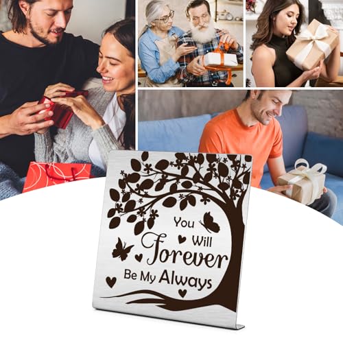 Romantic Desk Decor Sign for Her | Valentine's Day Gift for Girlfriend & Wife
