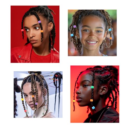 Larrel 6PCS Quick Hair Beader Tool Set for Braids & Ponytails