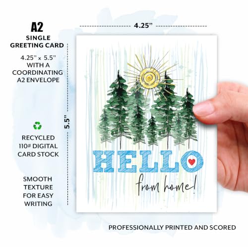Summer Camp Greeting Card for Kids - Blank Note from Parents
