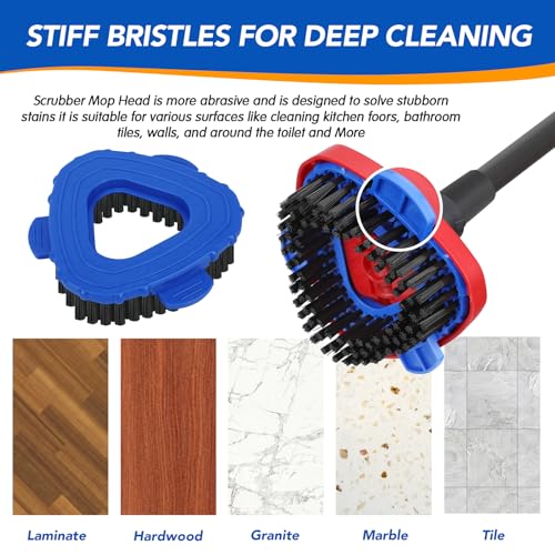 Discount Parts Direct Replacement Scrub Brush Head for RinseClean 2-Tank System - 1 Pack