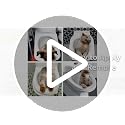3D Squirrel Toilet Lid Decal - Waterproof Vinyl Bathroom Wall Sticker