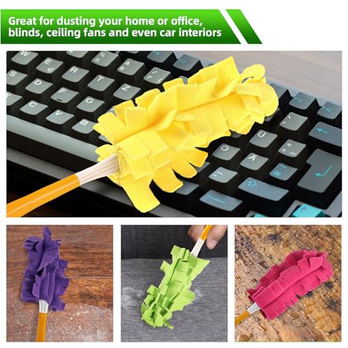 Reusable Duster Refills Compatible with Swiffer - 4 Pack