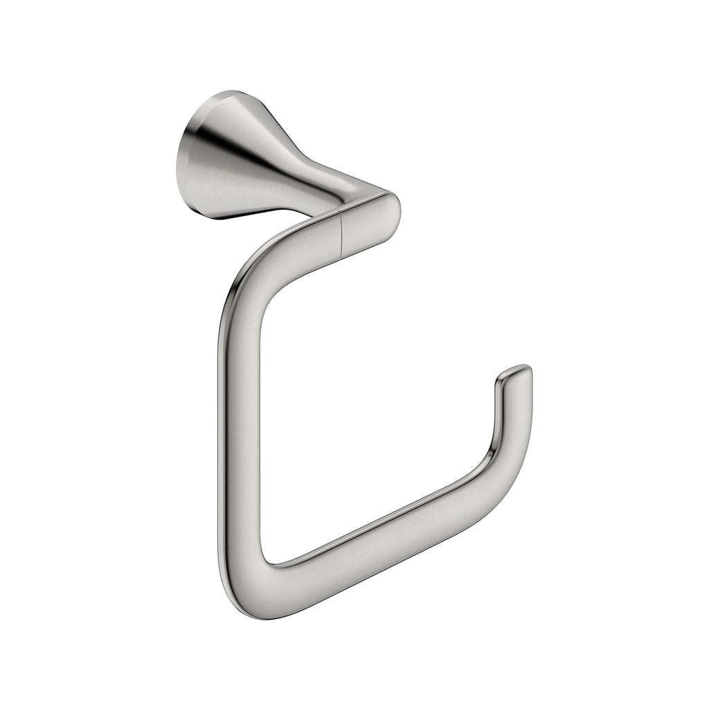 American Standard 7061190.295 Aspirations Towel Ring, Brushed Nickel