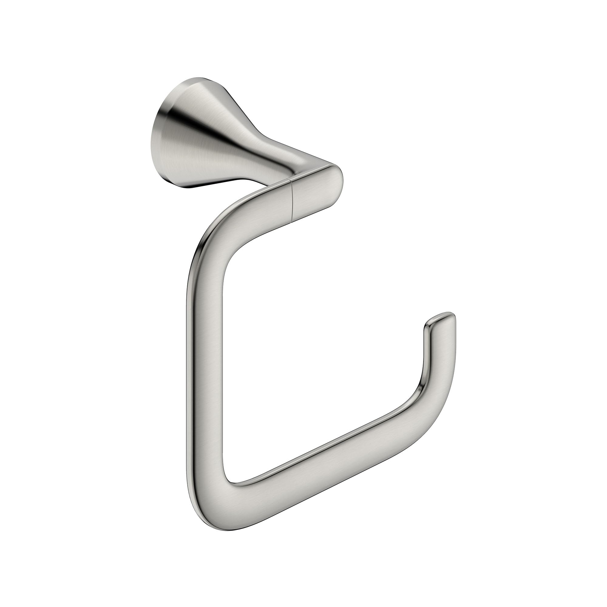 American Standard 7061190.295 Aspirations Towel Ring, Brushed Nickel
