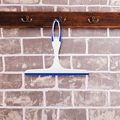 2-Pack Shower Squeegee for Glass Doors - Ergonomic Handheld Wiper Tool