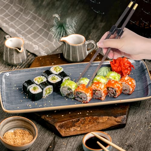 10 Reusable Chopstick Helpers for Easy Learning - Black Training Connectors