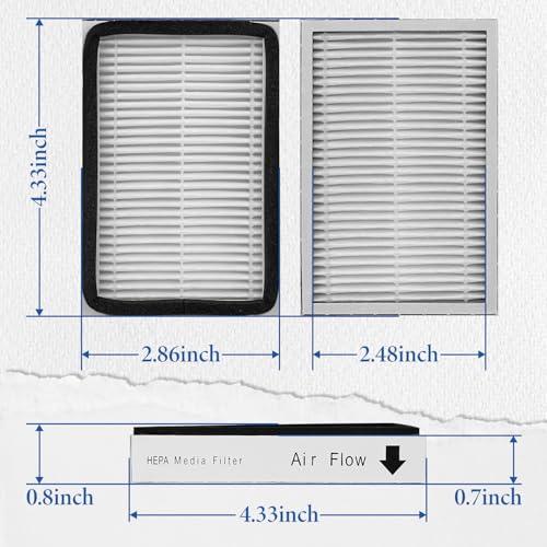 LEFITPA 3 Pack HEPA Vacuum Filter for Kenmore Models 116 & 347xx