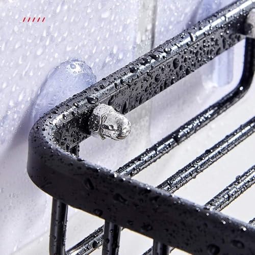 Stainless Steel Gold Bar Soap Holder - Adhesive Shower Storage
