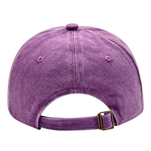 80th Birthday Gifts for Men Women, 80th Birthday Decorations, Adjustable Washed Cotton Embroidered Baseball Caps