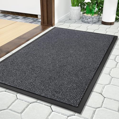 Yimobra Waterproof Indoor Outdoor Doormat - Non-Slip, Easy Clean, 29.5x17