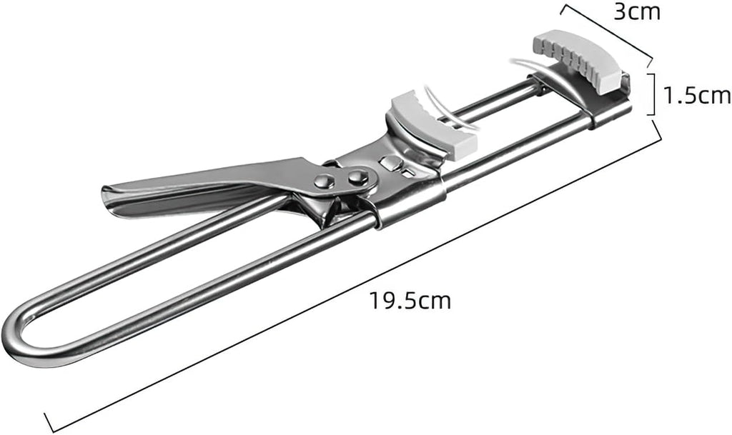 Skiennix Jar Opener - Adjustable Stainless Steel Lid Gripper for Seniors with Arthritis | Non-Slip Design