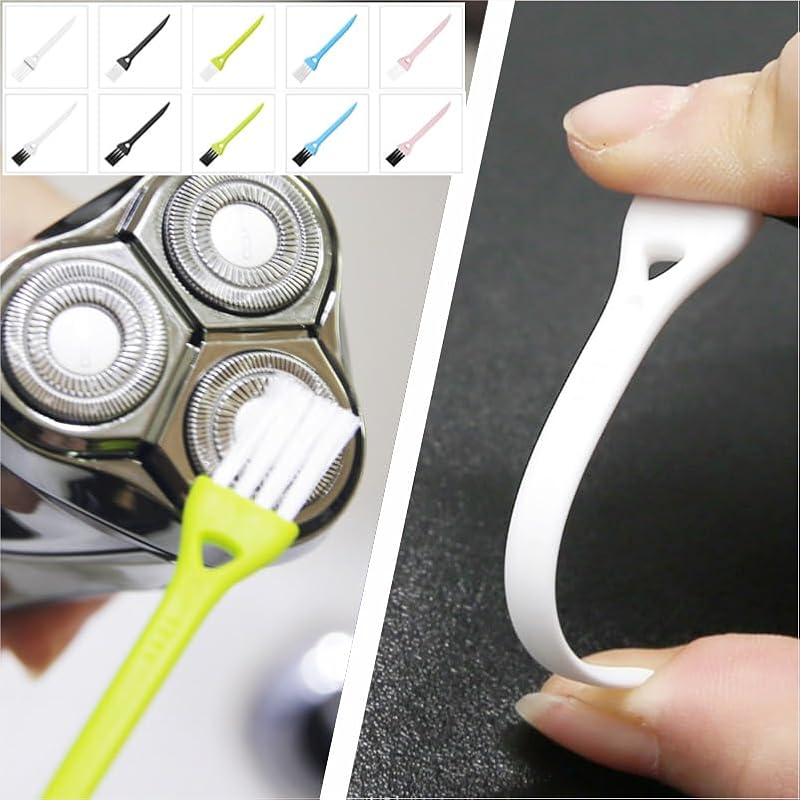 TorSor Electric Shaver Cleaning Brushes 10-Pack - Razor & Clipper Detail Tool