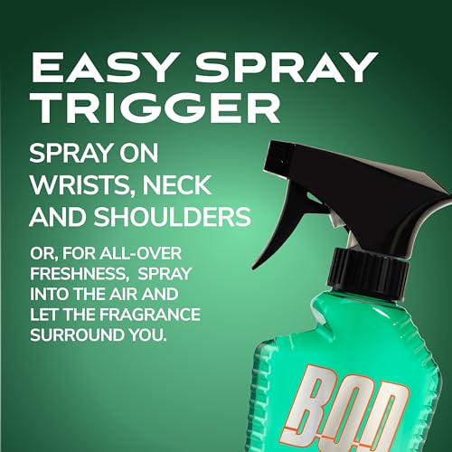 BOD man Fresh Guy Fragrance Body Spray for Men, 8 oz (Pack of 2)