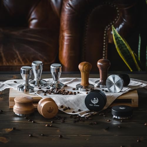 VIA CREMA Double Sided Tamper 48-57mm for Espresso Coffee