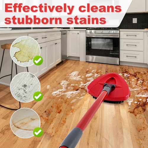 DLAIMI Scrubber Mop Head for O-Cedar EasyWring 1-Tank Spin Mop Attachment