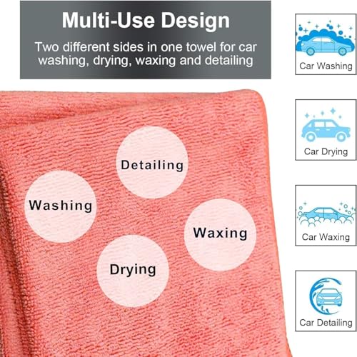 Ultra Absorbent Microfiber Cleaning Cloth 40x40 cm - 250 GSM