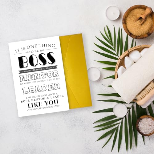 Funny Boss's Day Card - Humorous Gift for Boss & Leader