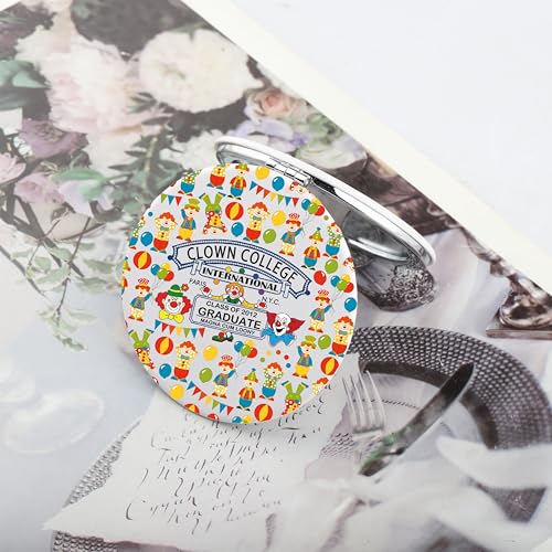 Zuo Bao Compact Makeup Mirror Double-Sided Magnifying Pocket Mirror