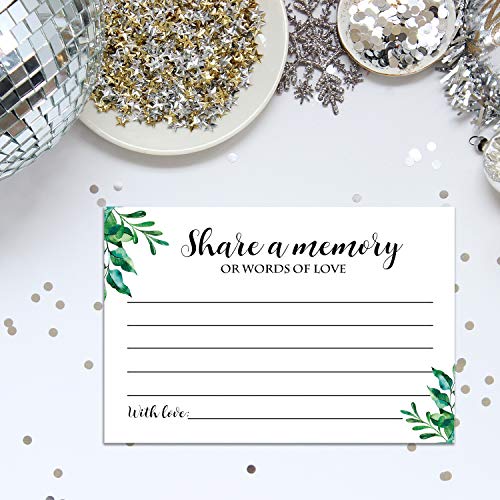 50 Share a Memory Cards - 4x6 for Celebrations & Memorials