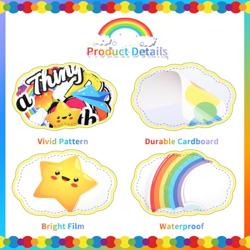 Motivational Bulletin Board Cutouts - Dream Wall Decor Set