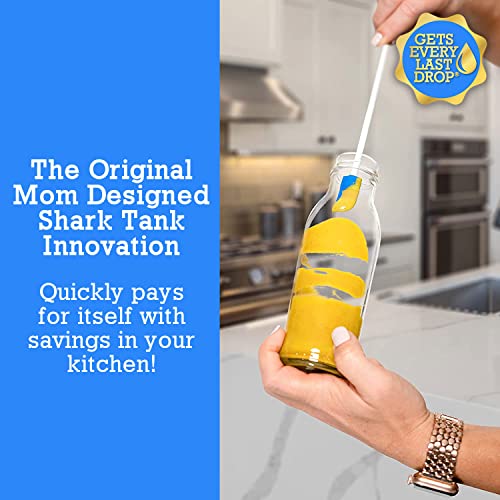 Spatty Daddy Kitchen Spatula Set Blue 6 & 12 Inch Shark Tank Gift