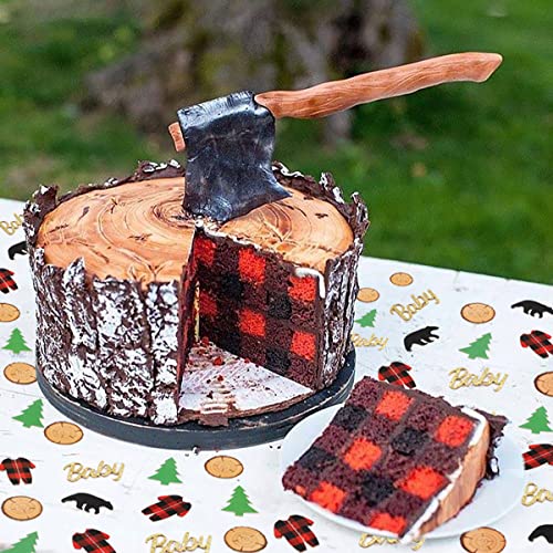 Lumberjack Baby Shower Decorations - 200 Pcs Confetti Set