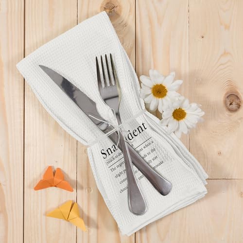 Funny Snaccident Kitchen Towels - Microfiber Hand Towels 16x24in