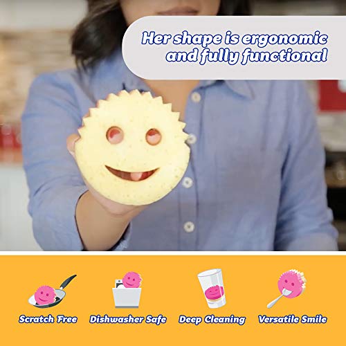 Scrub Daddy & Mommy Scratch-Free Multipurpose Sponge