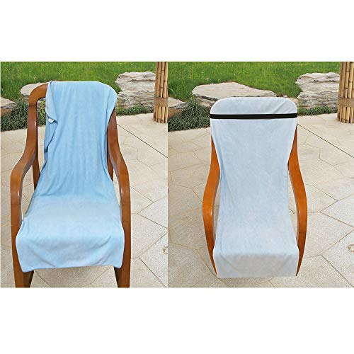 Adjustable Towel Straps - 2 Pack Elastic Bands for Beach & Pool