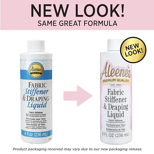 Aleene's Fabric Stiffener - Quick Drying, Nontoxic, 8 oz