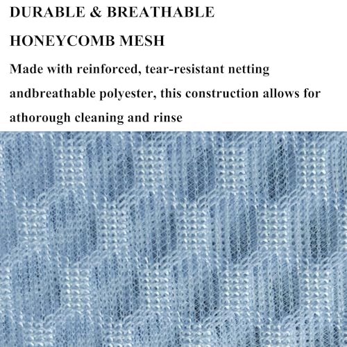 3Pcs Medium Mesh Laundry Bags for Delicates - Durable Zipper Wash Pouches (12 x 16 Inches)