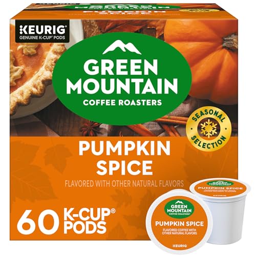 Green Mountain Coffee Pumpkin Spice K-Cup Pods, 10 Count (Pack of 6)
