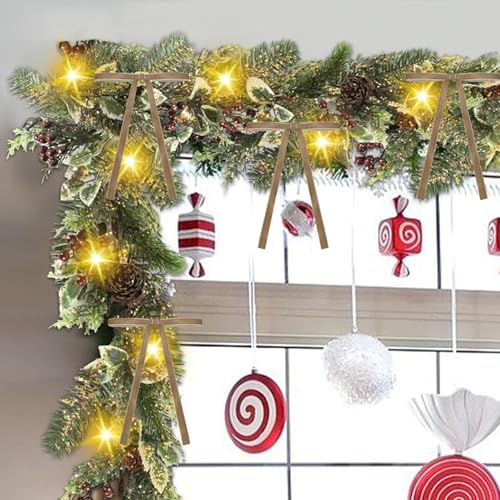 24 Pcs Khaki Velvet Christmas Tree Bows - Elegant Holiday Decor