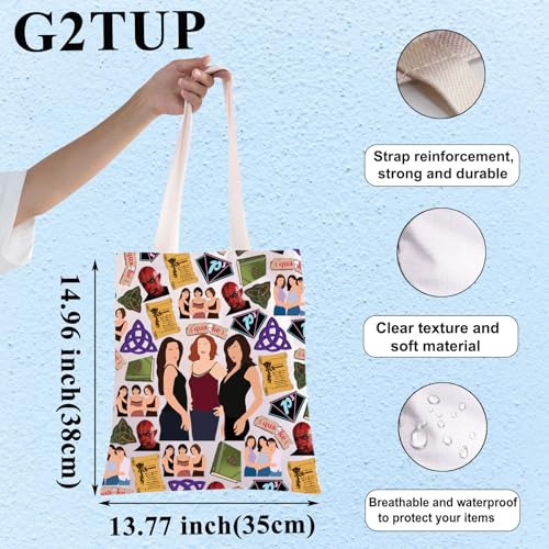 G2TUP Waterproof Canvas Makeup Bag Fan Gift Travel Toiletry Zipper Pouch