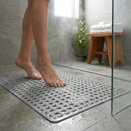 BEEHOMEE Non-Slip Baby Bath Mat - Cartoon Pattern 9, 27x15 Inch XL
