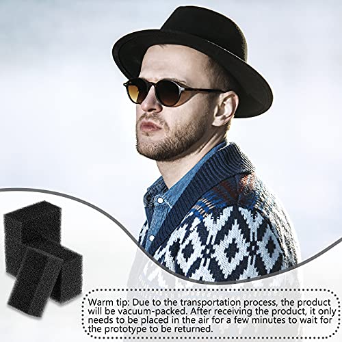 Cunhill 6-Piece Hat Cleaning Sponge Kit for Felt & Straw Hats