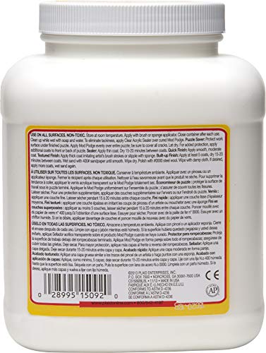 Mod Podge Matte Sealer & Glue - 64 oz Quick-Drying Craft Solution
