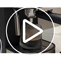 Li&Zhao Espresso Knock Box Space Gray - Premium Coffee Grounds Puck Container with Brush & Dust Blower