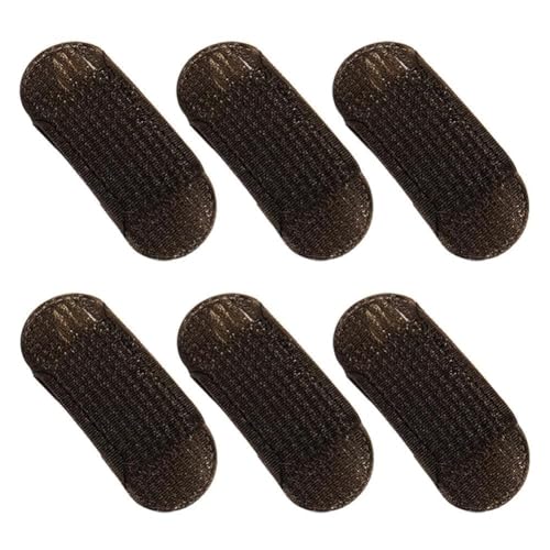Awexzecor 6 Pcs Brown Sponge Hair Volume Base Inserts for Updos