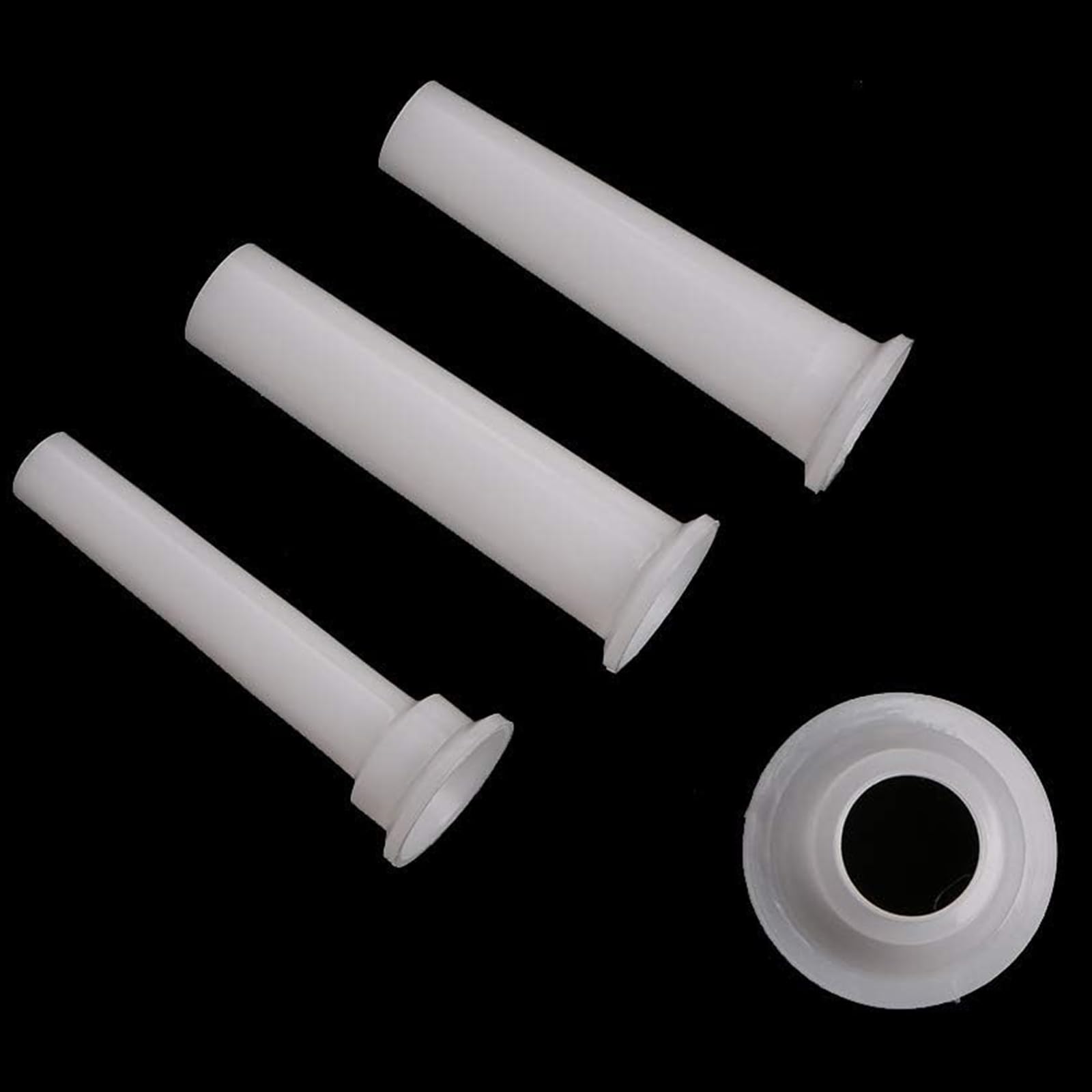 3 Pcs Sausage Stuffer Tube Kit, Universal Sausage Stuffing Tube Plastic Sausage Stuffer Tubes for Casing Meat Grinder With Suction Base