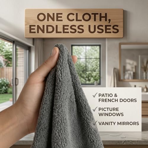 Liberty Cloth Streak-Free Cleaning Towel - 24x16 Inch Glass & Surface Cloth