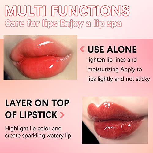 Sefudun Hydrating Lip Glow Oil - Moisturizing & Long-Lasting Lip Gloss