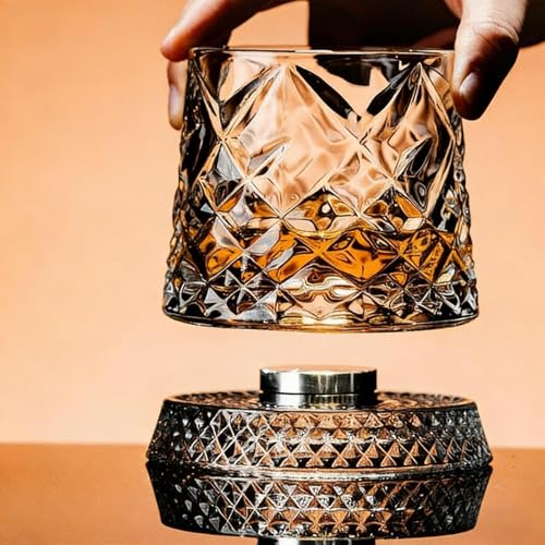 360° Rotating Whiskey Glass - Unique Sword Gift for Men & Dad
