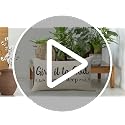 Give It to God and Go to Sleep Lumbar Pillow Cover, 12x20 Cotton Linen