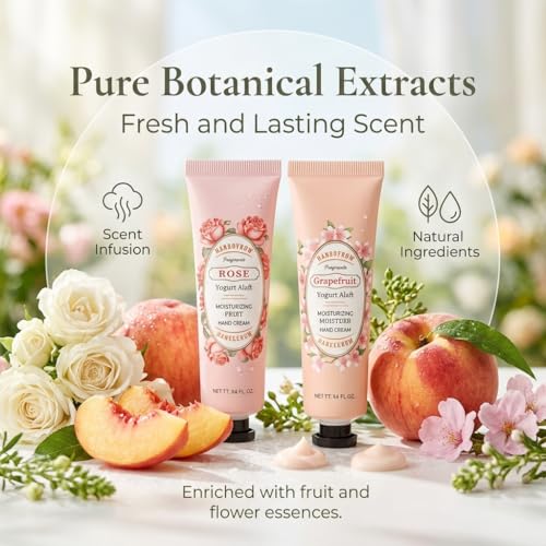 10-Pack Hand Cream Set for Dry Cracked Hands Moisturizing Lotion