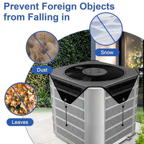 28" x 28" Durable Air Conditioner Cover – All-Season Protection